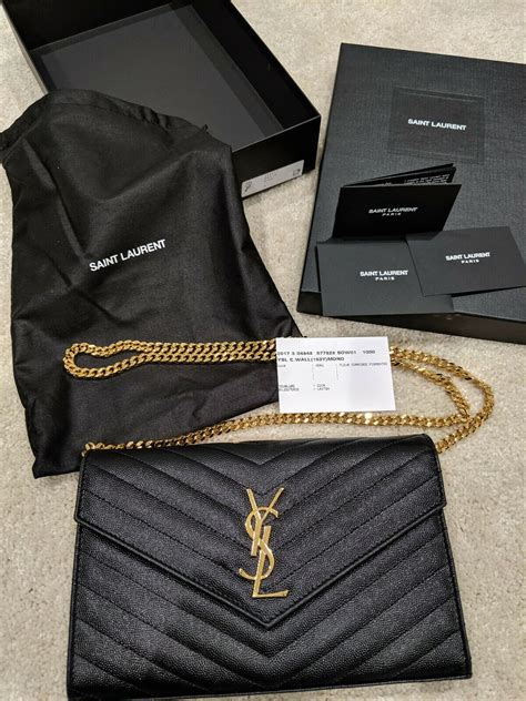 yves saint laurent monogram wallet|Saint Laurent crossbody shoulder bags.